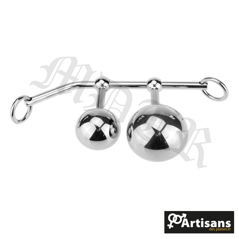 Plug doubles boules anal et vaginal