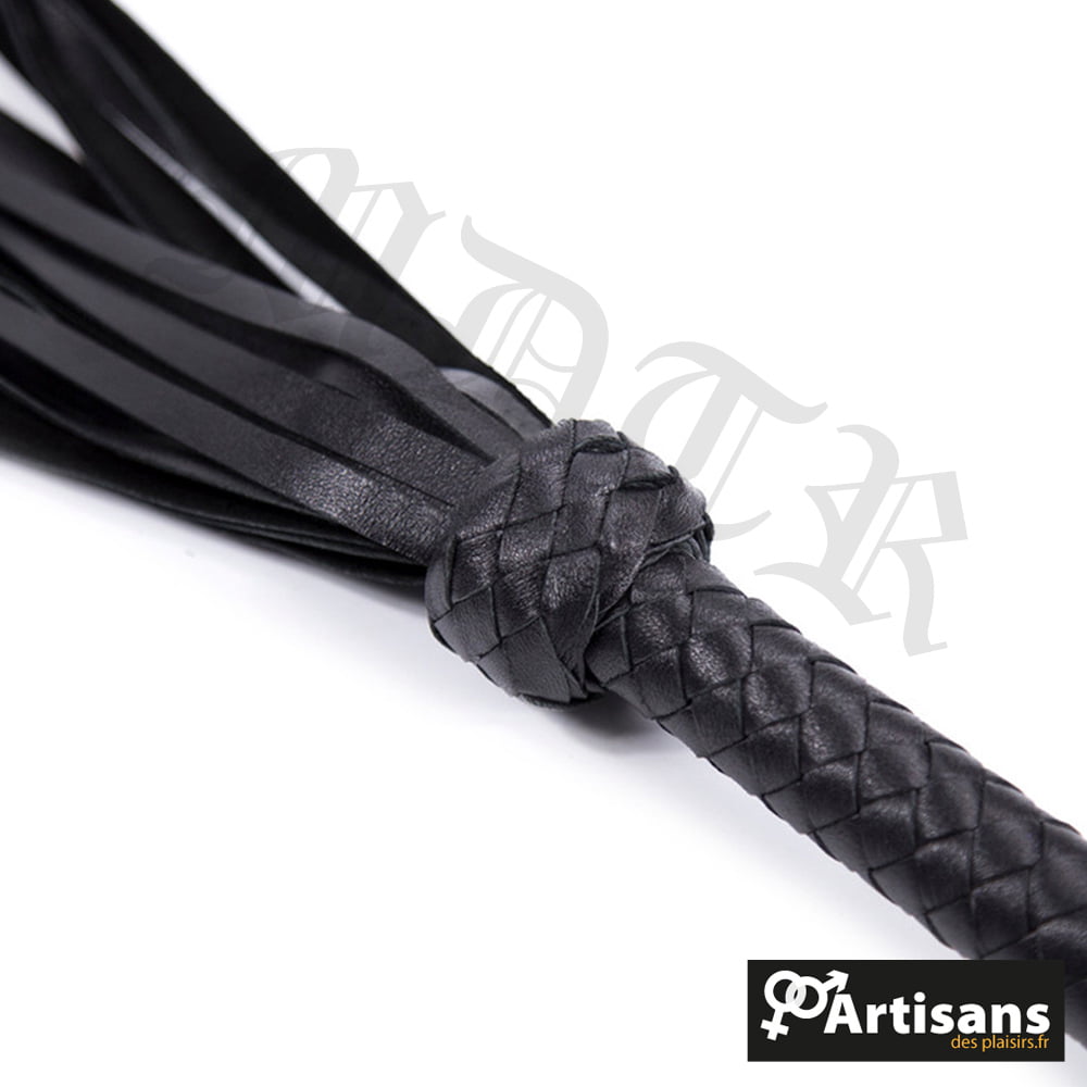 Fouet ou flogger en cuir – Image 4
