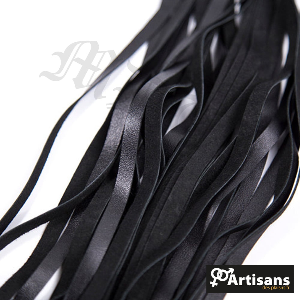 Fouet ou flogger en cuir – Image 3